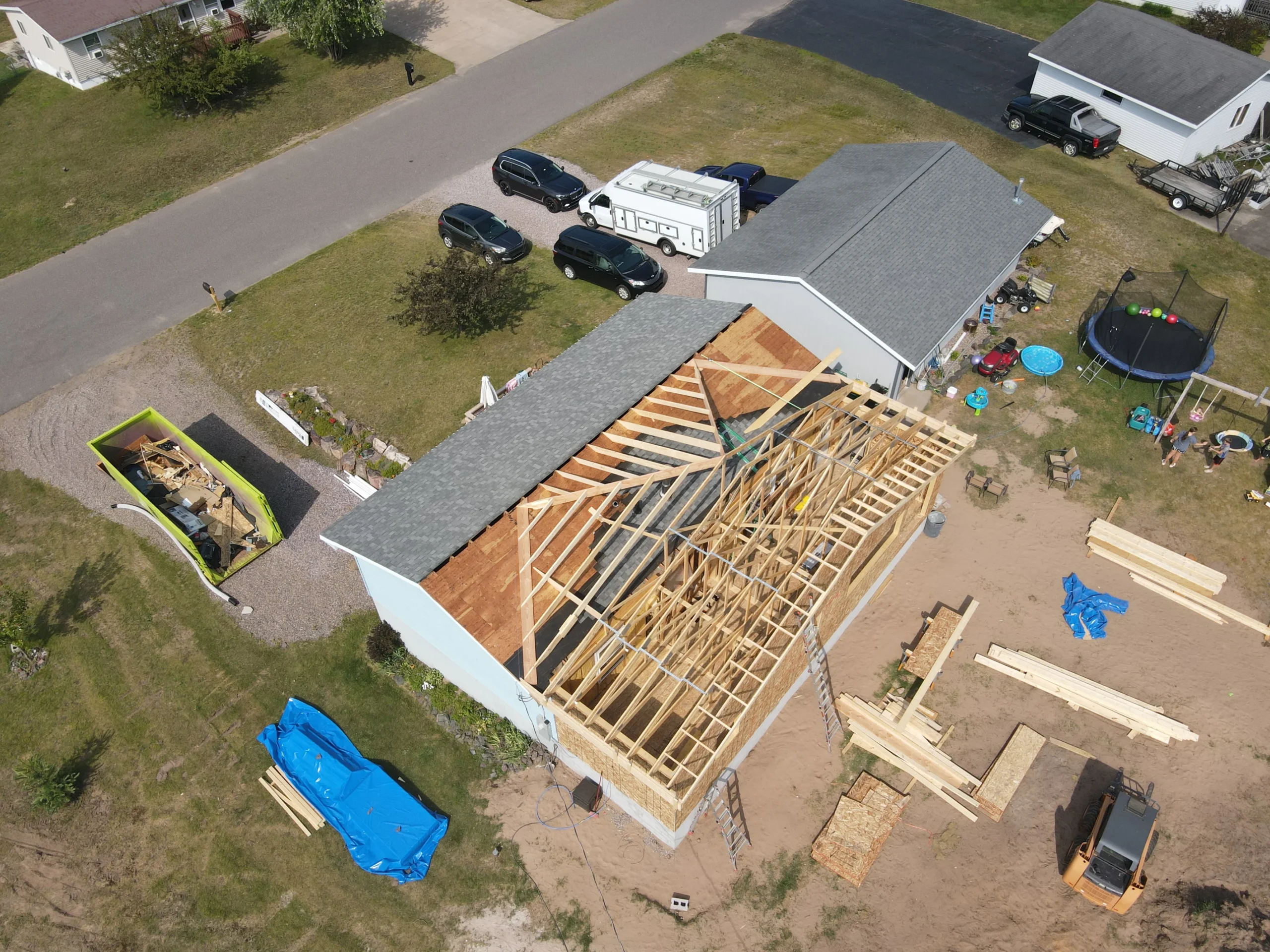 Completed roof installation Pittsburgh