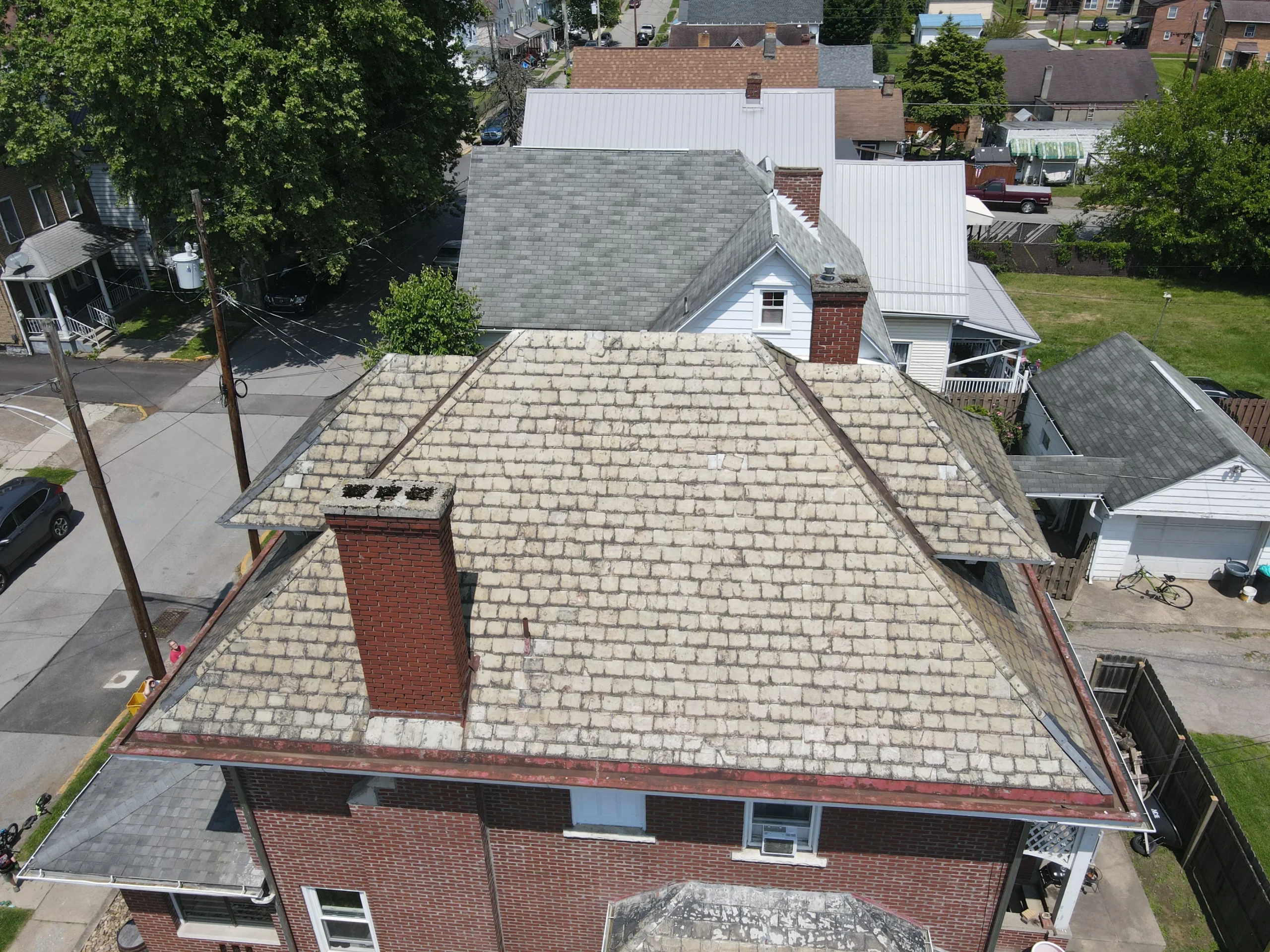 Completed roof Pittsburgh